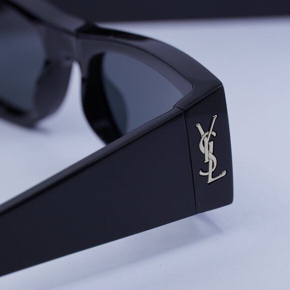 Saint Laurent SLM140 001 Rectangle Sunglasses - Black main image 8